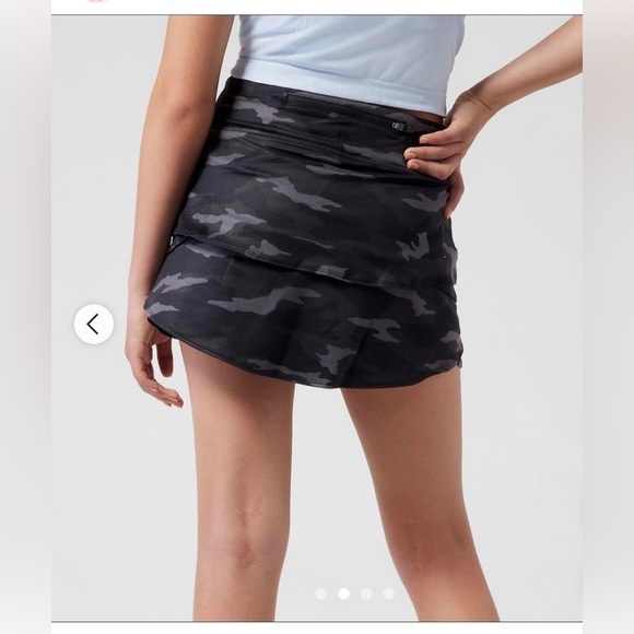 Athleta Girl Camo Lux Swing Skort , size M/8-10 - Picture 2 of 8